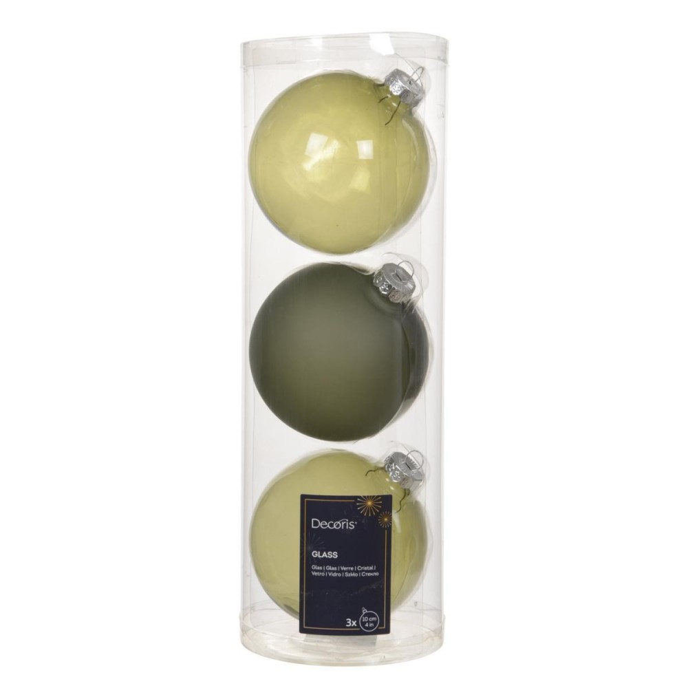 SFERA VETRO D10 GREEN MIX